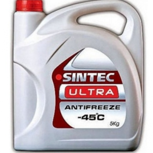 Антифриз Sintec Ultra G11 готовый -45 C красный 5 кг