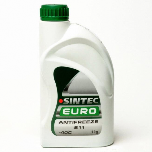 Антифриз Sintec EURO G11 готовый -40C зеленый 1 кг