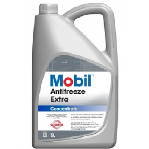 Антифриз MOBIL Antifreeze Extra концентрат сине-зеленый 5 л