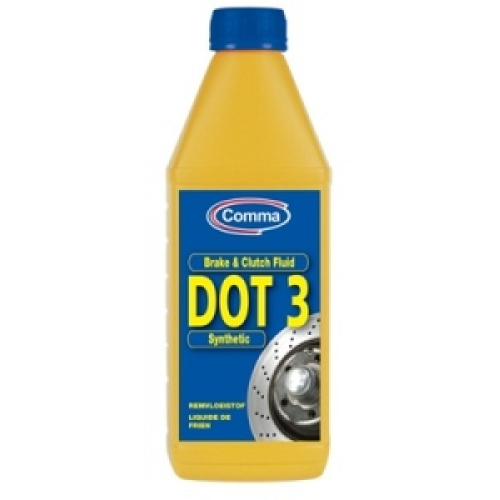 Жидкость тормозная COMMA BF1L DOT3 1 л.