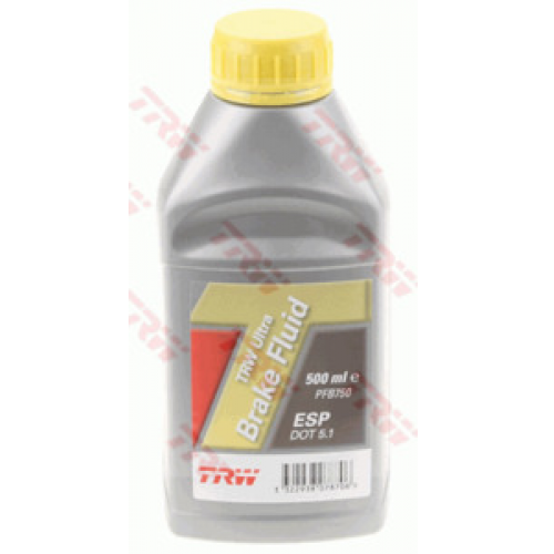Жидкость тормозная TRW PFB750 DOT5.1 0,5 л.