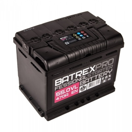 Аккумулятор BATREX 55 А/ч обратная 242x175x190 EN470
