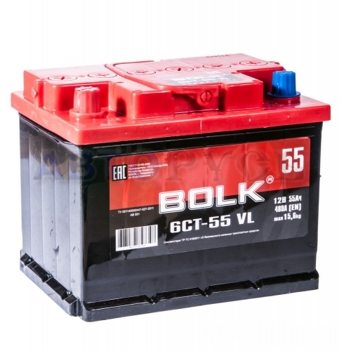 Аккумулятор BOLK 55 А/ч 242x175x190 EN480