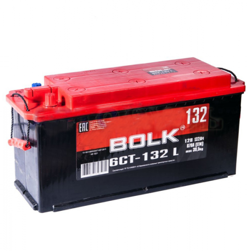 Аккумулятор BOLK 132 А/ч 513x189x213 EN870