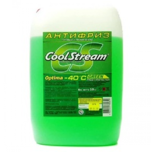 Антифриз CoolStream Optima Green готовый (зеленый) 10кг