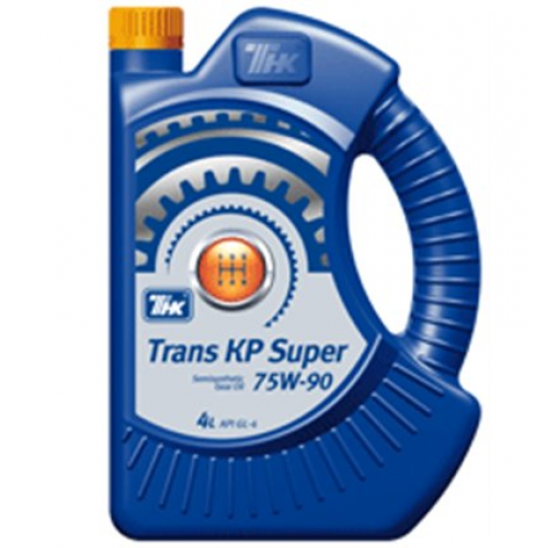 Масло трансмиccионное ТНК TRANS KP SUPER 75W90 GL-4 п/с. (4л)
