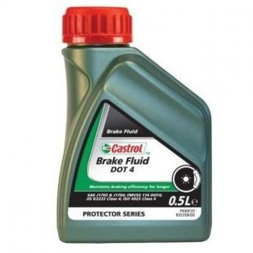 Жидкость тормозная CASTROL DOT 4 0,5л Brake Fluid