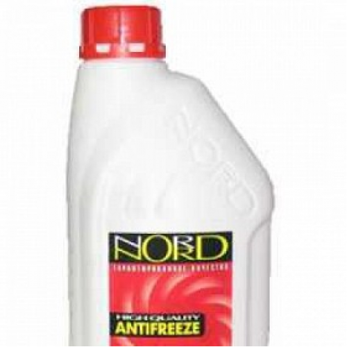 Антифриз NORD High Quality Antifreeze готовый -40C красный 1 кг