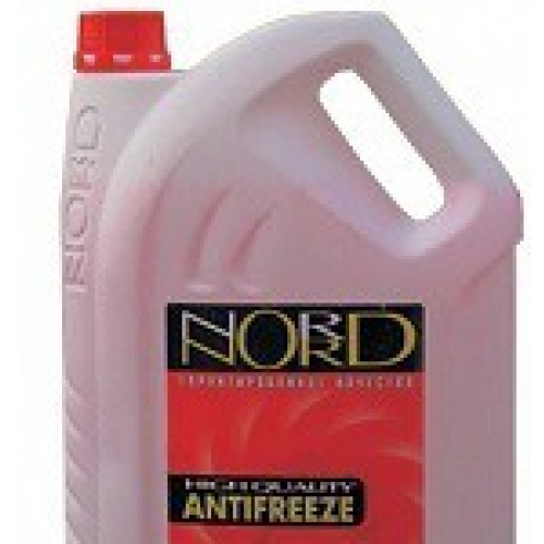 Антифриз NORD High Quality Antifreeze готовый -40C красный 10 кг