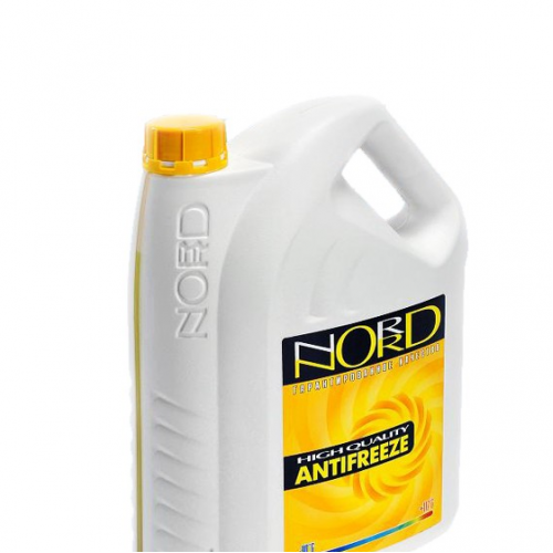 Антифриз NORD High Quality Antifreeze готовый -40C желтый 5 кг
