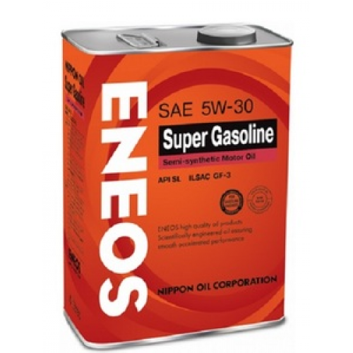 Масло моторное ENEOS Super Gasoline SL 5W30 4 л