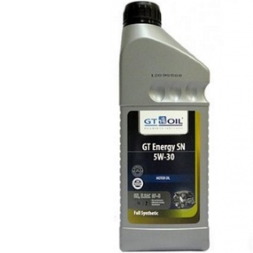 Масло моторное 5W30 GT OIL 1л синтетика GT Energy SN