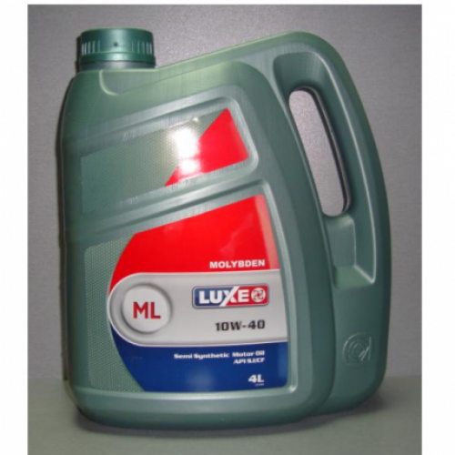 Молибден 10w 40. Моторное масло Luxe 10w 40. Полусинтетическое моторное масло Luxe Molybden 10w-40, 4 л. Масло Luxe п/с молибден 10w40 (4л) 114. Luxe 10w 40 полусинтетика.