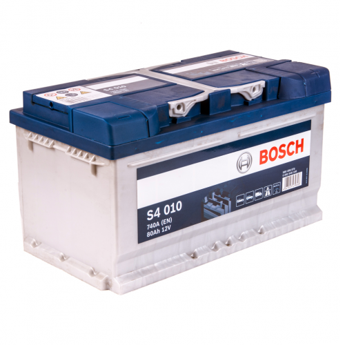 Аккумулятор BOSCH 80 A/ч S40 10 обратная 315x175x175 EN740