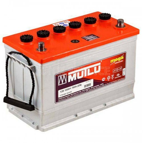 Аккумулятор MUTLU CALCIUM SILVER 105 A/ч MF60513 347x177x232 EN760 выс 