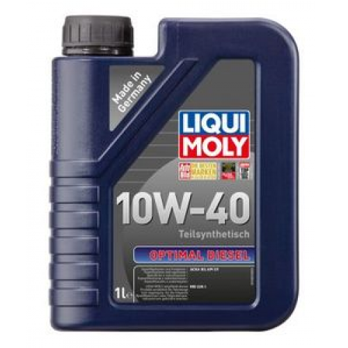 Масло моторное 10W40 LIQUI MOLY 1л полусинтетика Optimal Diesel