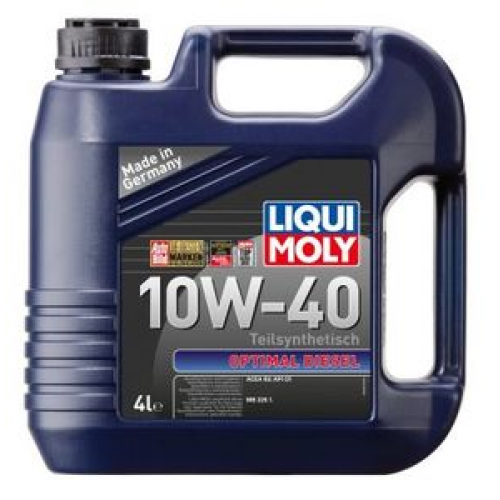 Масло моторное 10W40 LIQUI MOLY 4л полусинтетика Optimal Diesel