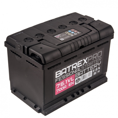 Аккумулятор BATREX 75 А/ч 278x175x190 EN700