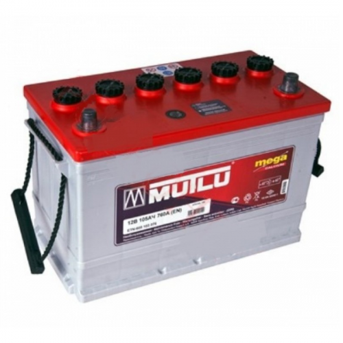 Аккумулятор MUTLU CALCIUM SILVER 105 A/ч обратная MF60512 347x177x232 EN760 выс 