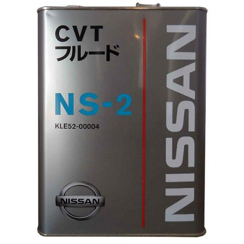 Масло трансмиссионное NISSAN 4л синтетика CVT NS-2